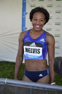 Sharika Nelvis, the new kid in town.