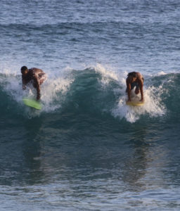 Surfing like a Hurdler