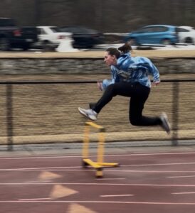 Teaching Hurdlers to Cycle the Legs